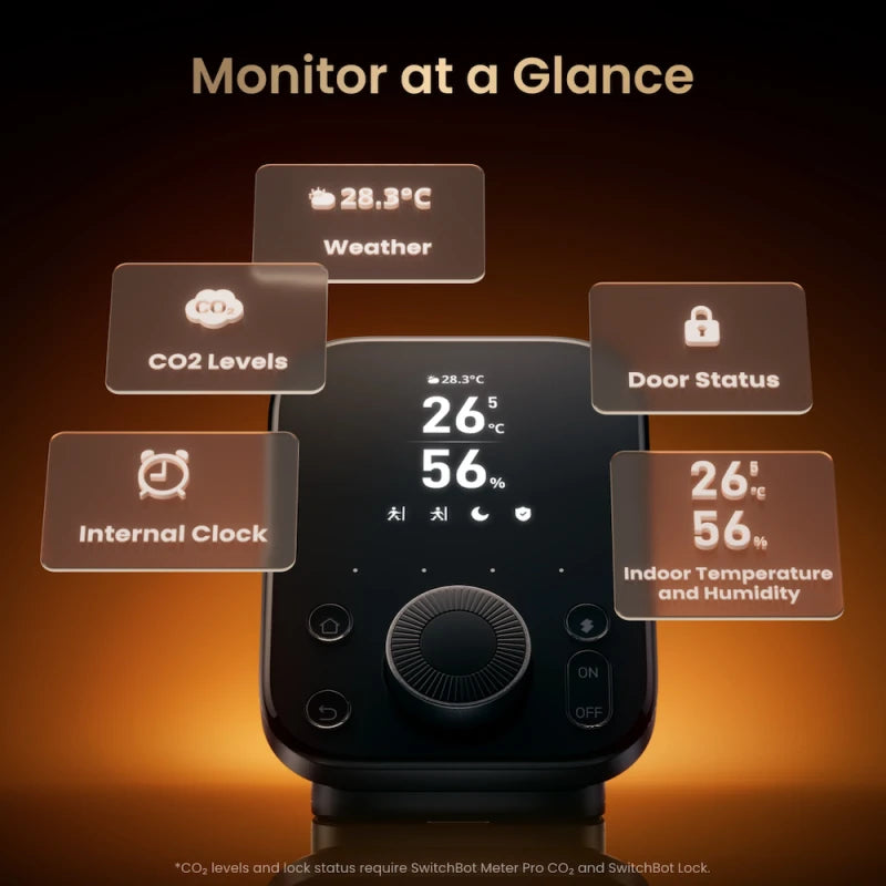 Switchbot - Matter-, WIFI-, Bluetooth- ja IR Hub 3 -yhteensopiva Homekit