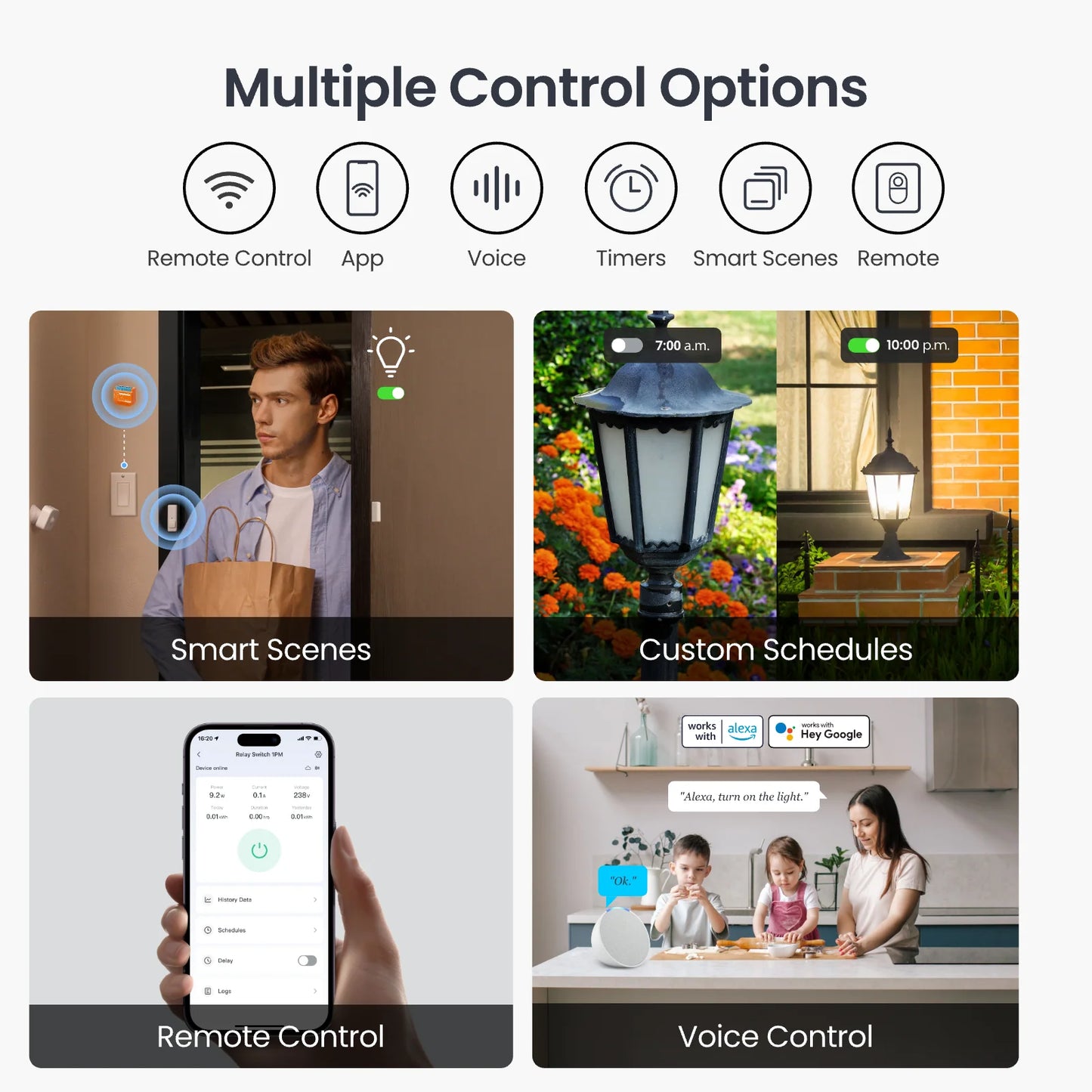 Switchbot - Matter switch relay, WIFI, Bluetooth + Power measurement W5502310