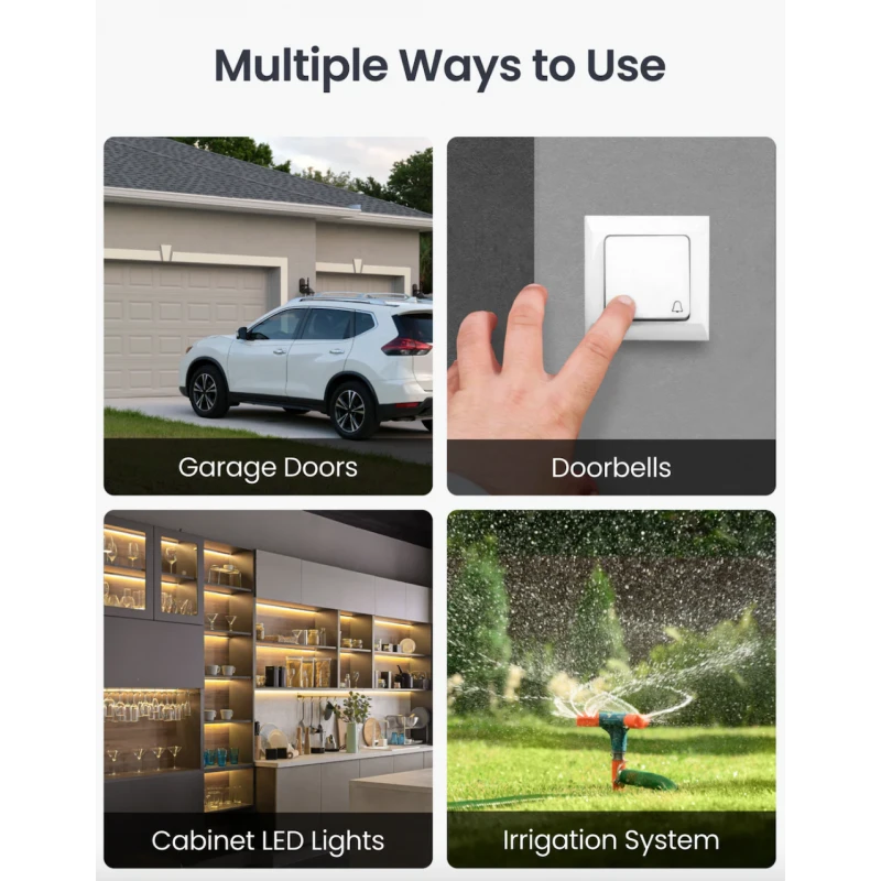 Switchbot - Matter WIFI switch relay + 16A Bluetooth repeater W5502300