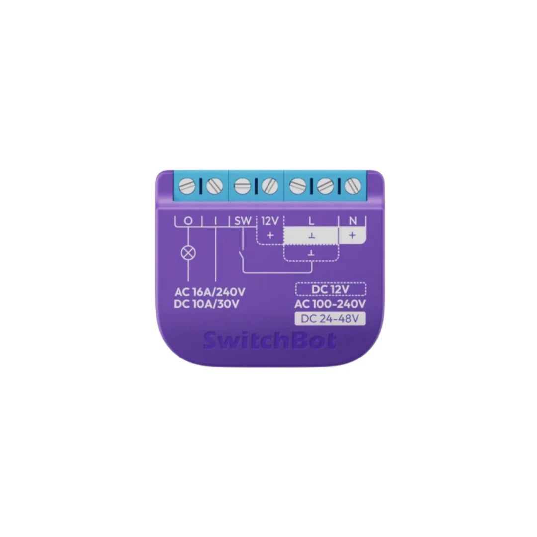 Switchbot - Matter WIFI switch relay + 16A Bluetooth repeater W5502300