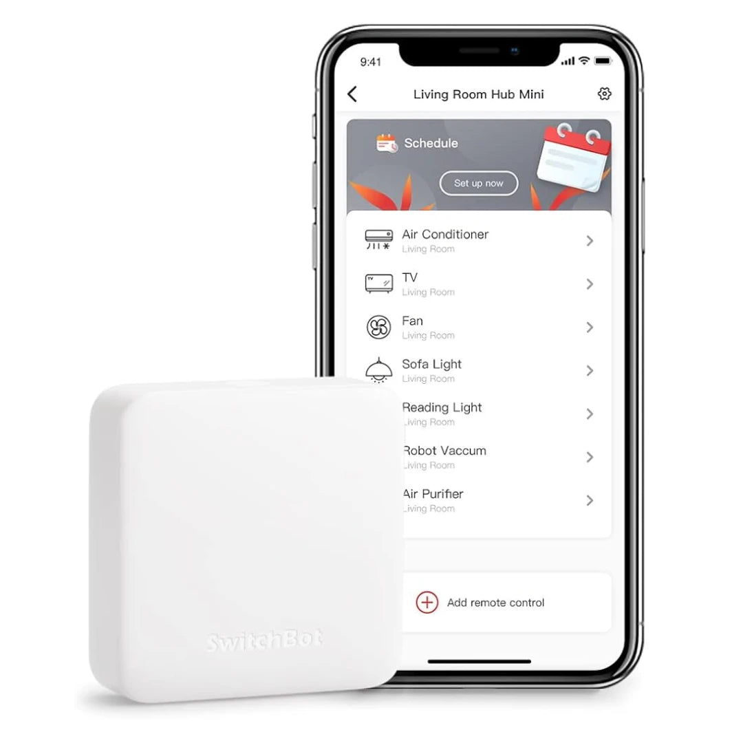 SwitchBot - Hub Mini Smart IR Remote Wi-Fi Hub, AC Control, Alexa Google Home Siri IFTTT Compatible
