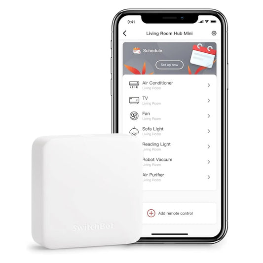 SwitchBot - Hub Mini Smart IR Remote Wi-Fi Hub, AC Control, Alexa Google Home Siri IFTTT Compatible