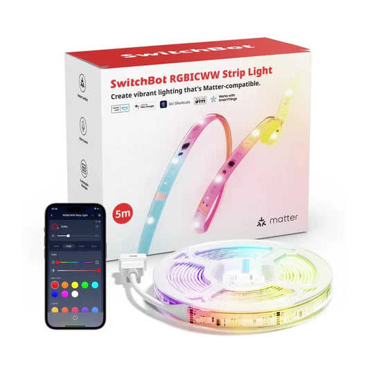SwitchBot - RGBICWW Matter Strip Light (Apple Homekit)