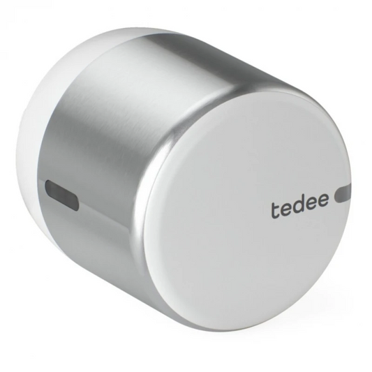 Tedee GO2 - Bluetooth Smart Lock Aluminium Grey (Apple Homekit, Home Assistant and more)