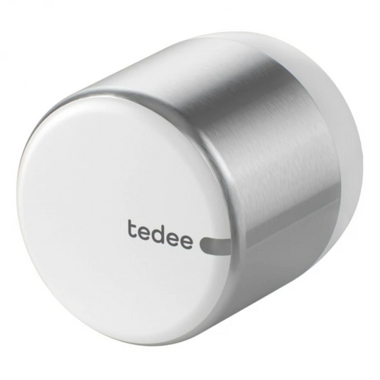 Tedee GO2 - Bluetooth Smart Lock Aluminium Grey (Apple Homekit, Home Assistant and more)