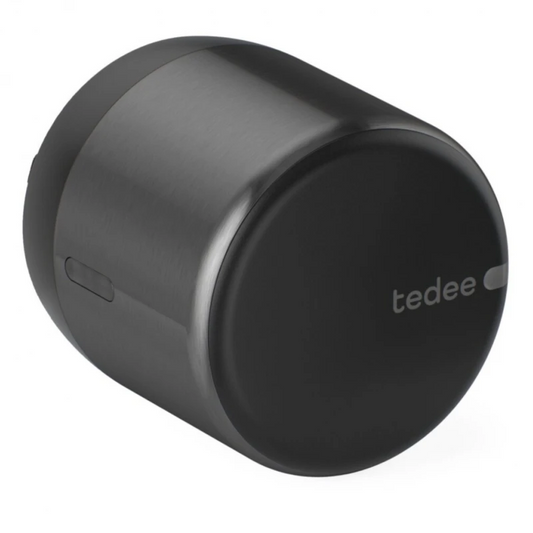 Tedee GO2 - Bluetooth and Matter Smart Lock, Black Aluminium (Apple Homekit, Home Assistant and more)