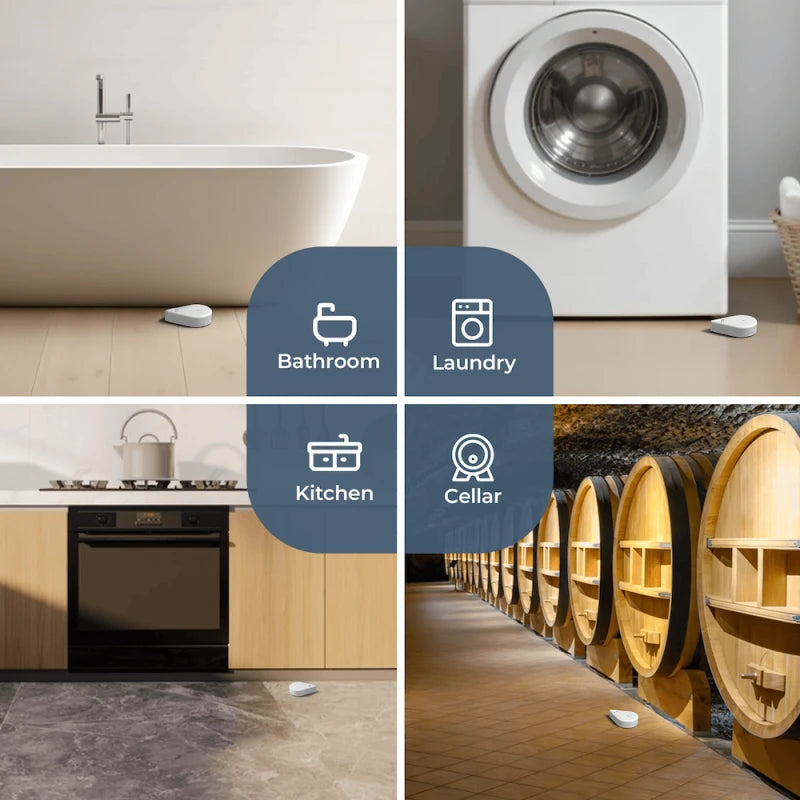 ThirdReality - Matter over Wi-Fi -vesivuotoanturi KM1, yhteensopiva Home Assistantin kanssa