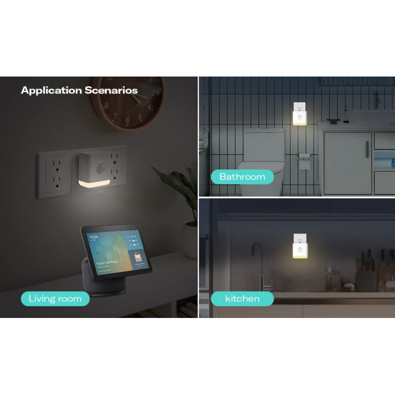 ThirdReality - Multifunction Zigbee night light, motion sensor, light and lighting (Type-F)