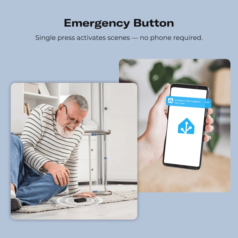 ThirdReality - Zigbee 3-button remote control with rechargeable battery