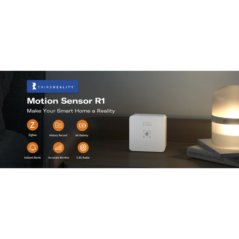 ThirdReality - Αισθητήρας κίνησης Zigbee R1 συμβατός με Home Assistant P1MSR1A1-EU