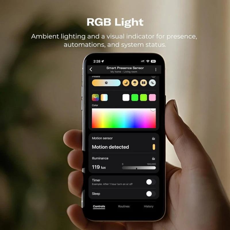 ThirdReality - Zigbee R3 presence sensor compatible with Home Assistant P1MSR3A1-EU