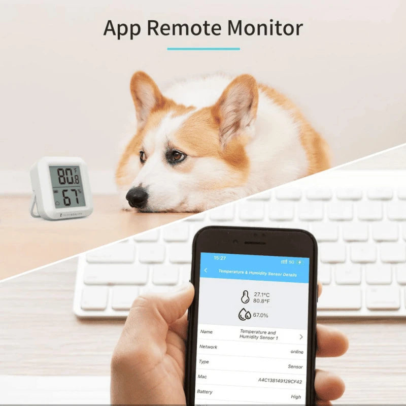 ThirdReality - Zigbee temperature and humidity sensor compatible with Home Assistant and Zigbee2Mqtt