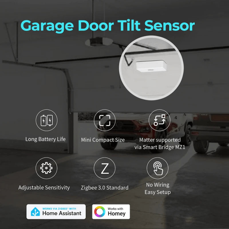 ThirdReality - Zigbee tilt sensor for compatible garage doors Home Assistant