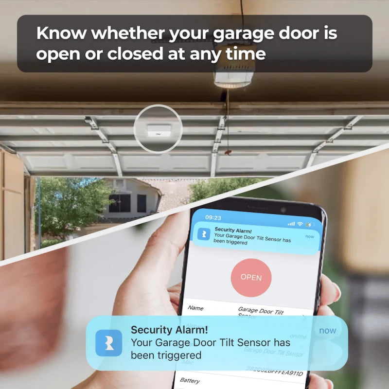 ThirdReality - Zigbee tilt sensor for compatible garage doors Home Assistant