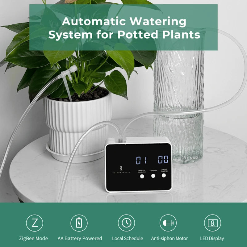 ThirdReality - Zigbee Watering Kit for Potted Plants (compatible with Home Assistant)
