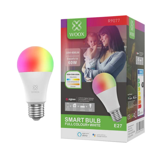Woox - E27 Zigbee Smart Bulb RGB + CCT