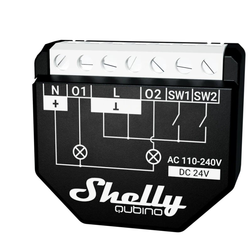 Shelly - Z-Wave Dual Smart Relay Switch Shelly Wave 2PM