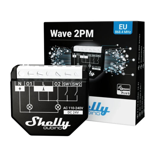 Shelly - Z-Wave Dual Smart Relay Switch Shelly Wave 2PM