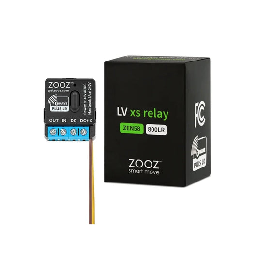 Zooz ZEN58 - Z-Wave 800 Long Range 9-40V Dry Contact Output Module