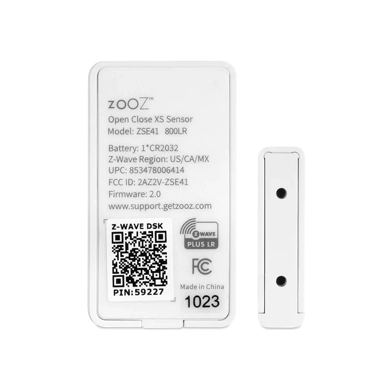 Zooz ZSE41 - Z-Wave+ 800 Long Range Door/Window door Sensor