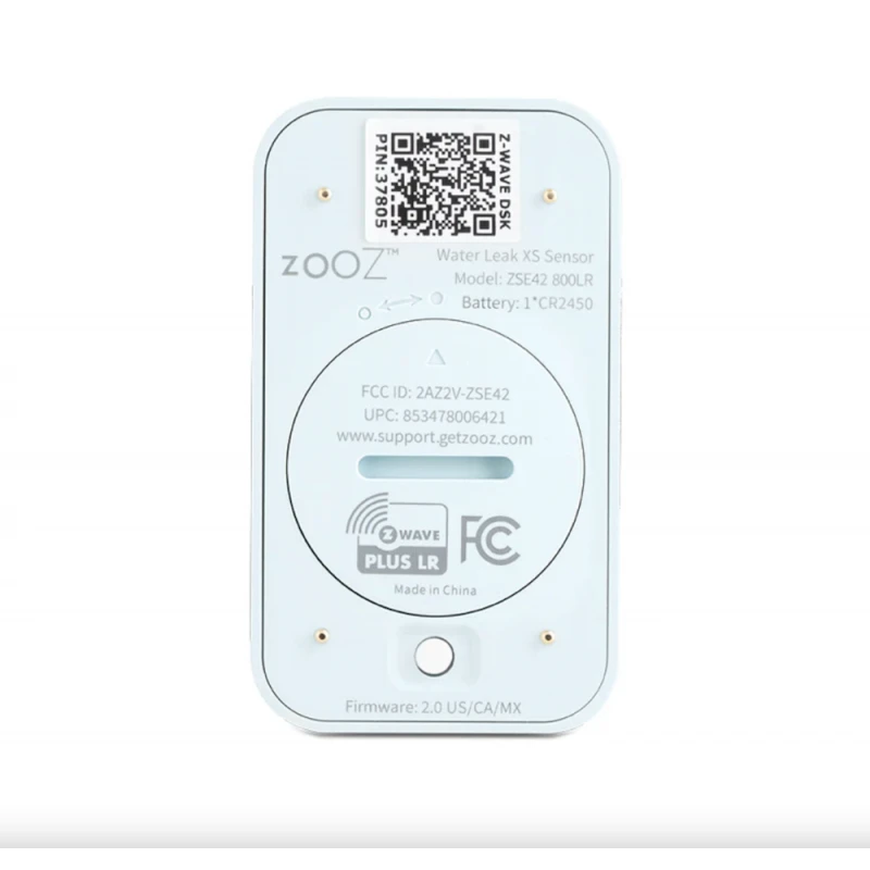 Zooz ZSE42 - Z-Wave+ 800 Water Leak Sensor