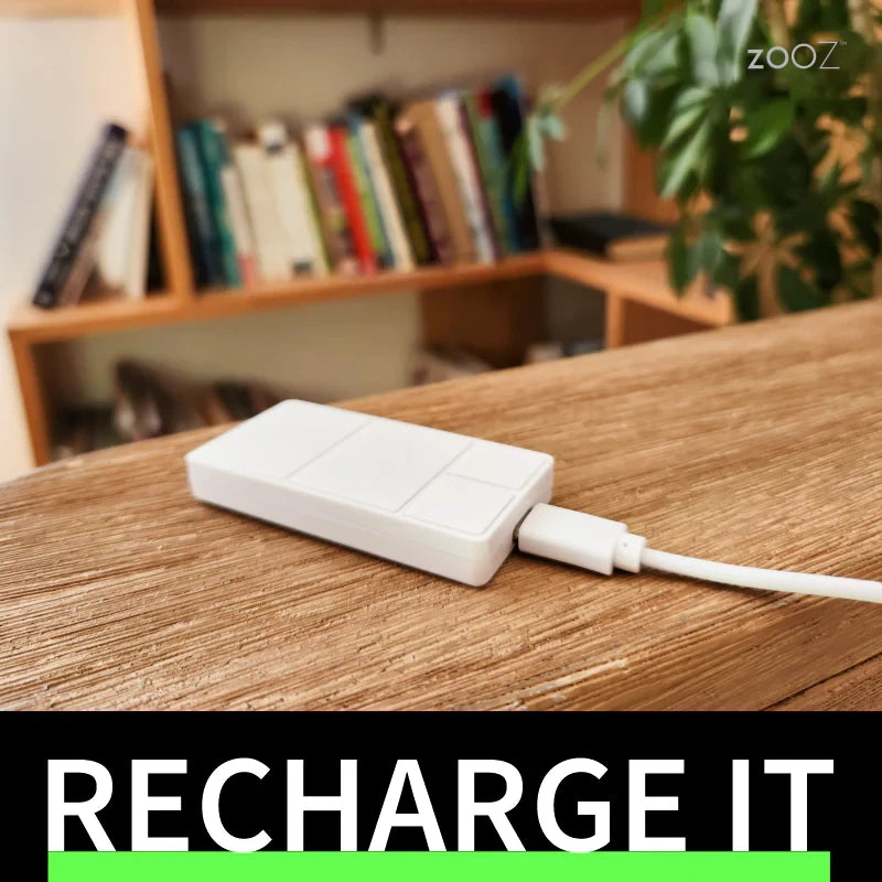 Zooz ZEN37 - Z-Wave+ 800 Long Range 4-Button Wall Mount Remote Control