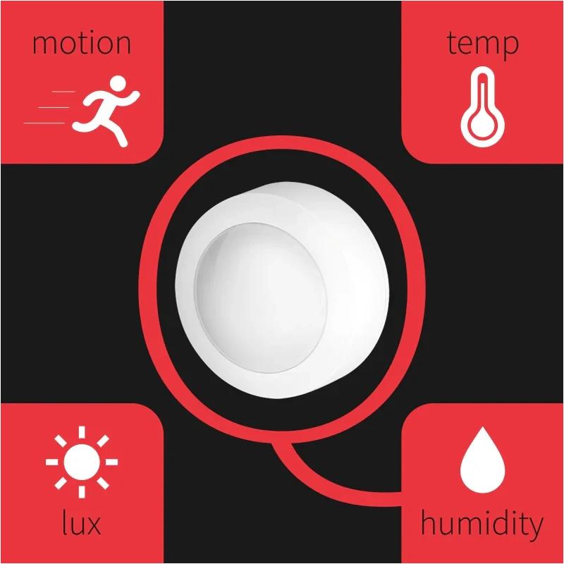 Zooz ZSE11 - Z-Wave+ 800 motion, light, temperature and humidity sensor