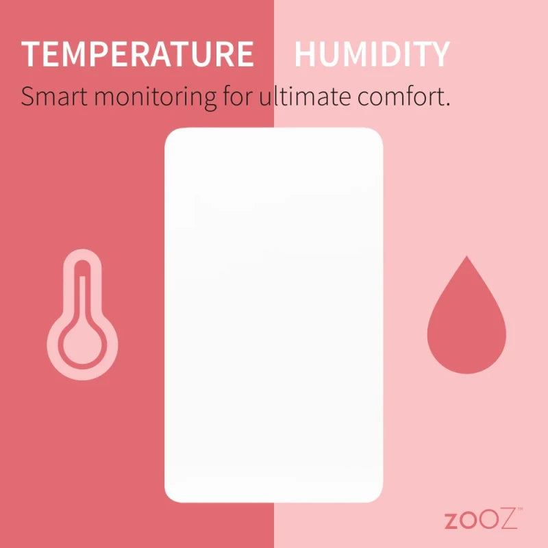 Zooz ZSE44 - Z-Wave+ 800 Temperature and Humidity Sensor