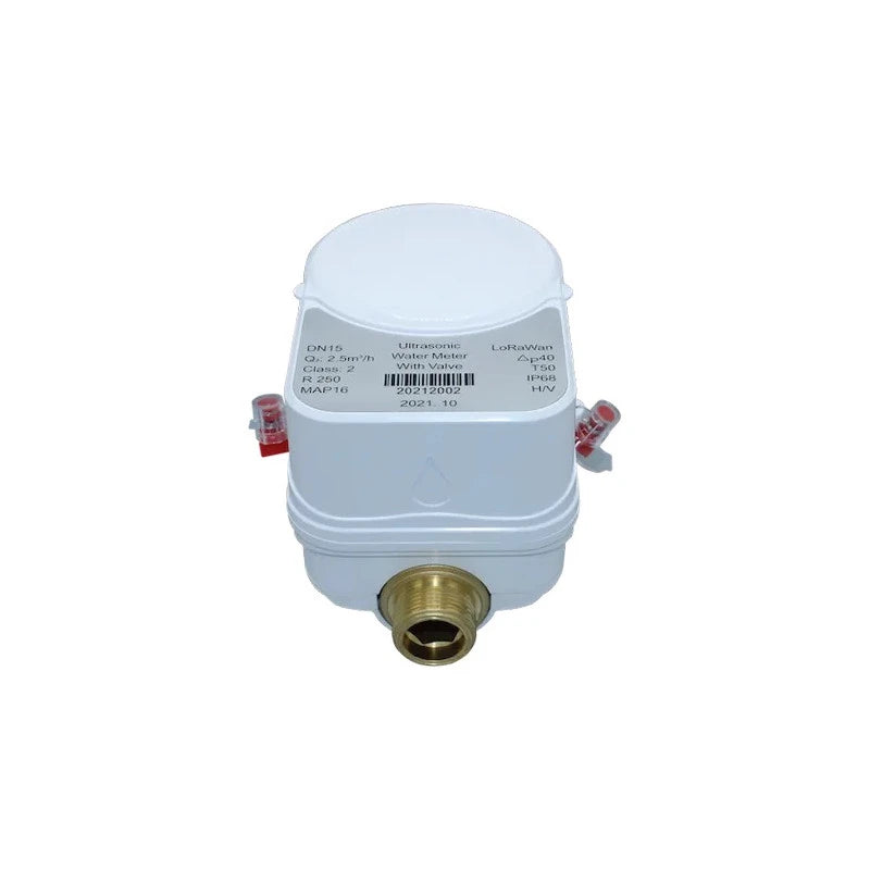 ZPMeter - Zigbee Ultrasonic Water Meter + Valve DN15 Tuya Smart Life
