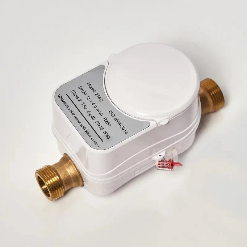 ZPMeter - Zigbee Ultrasonic Water Meter + Valve DN20 Tuya Smart Life