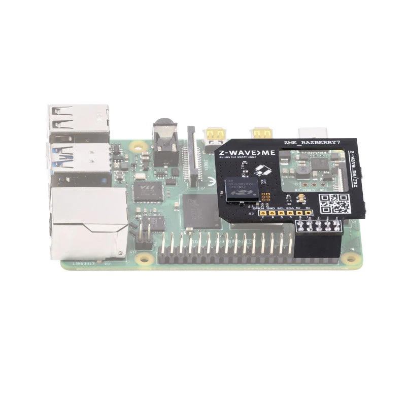 ZWAVE.ME - RaZberry 7 Extansion board Z-Wave+ 700 for Raspberry Pi